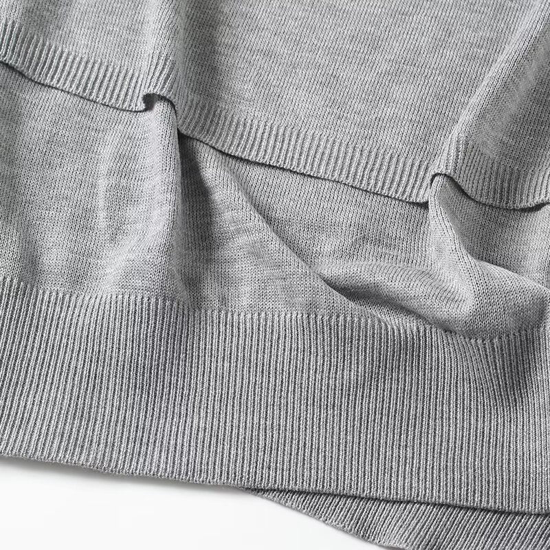 Women's new fashion casual short sleeved knitted T-shirt top