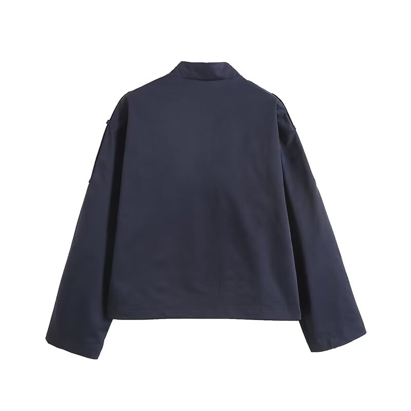 Women's casual pilot jacket Coat short baseball jacket