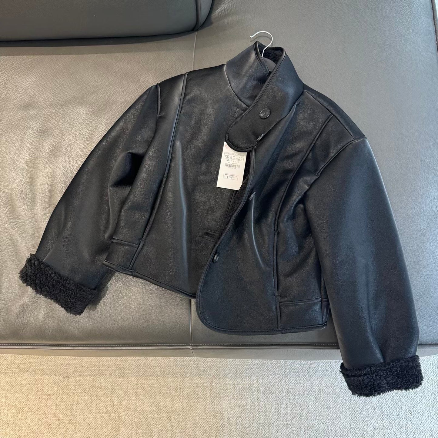 Women's winter new anti suede effect double-sided jacket Coat
