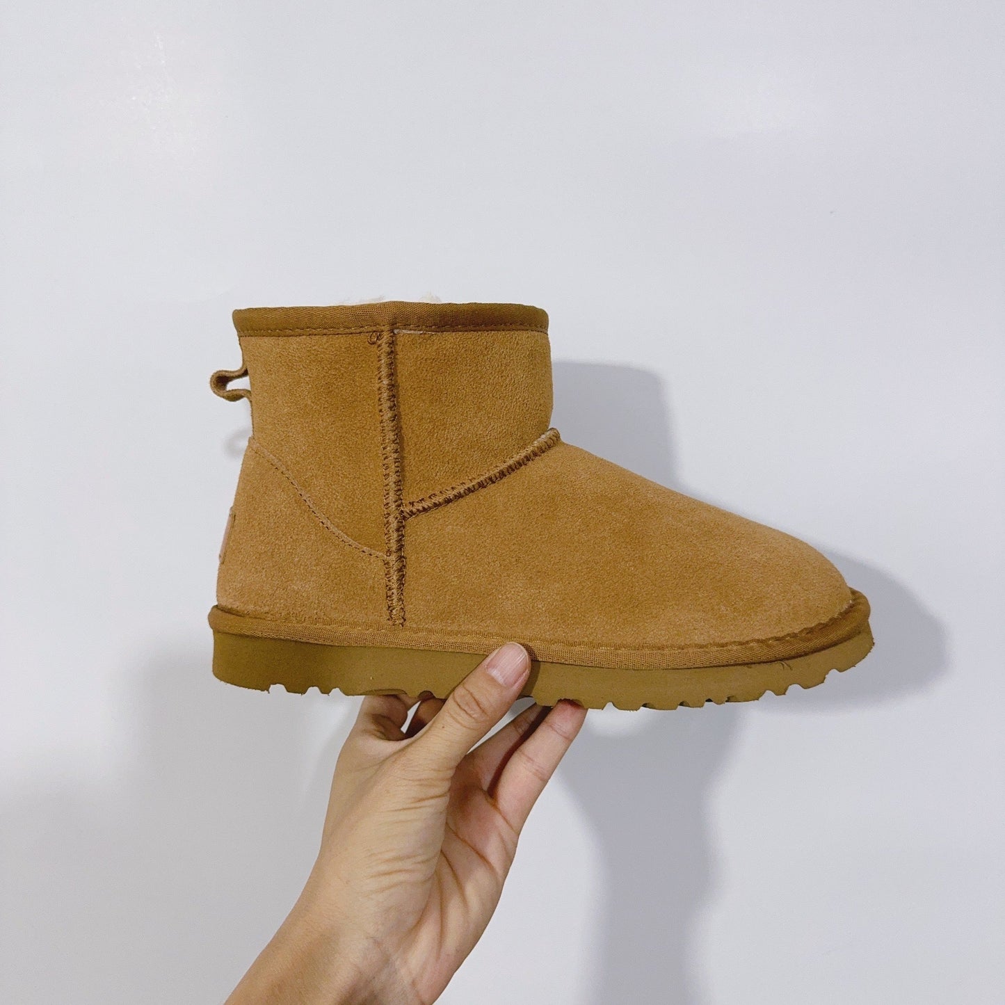 New short tube thickened winter snow boots