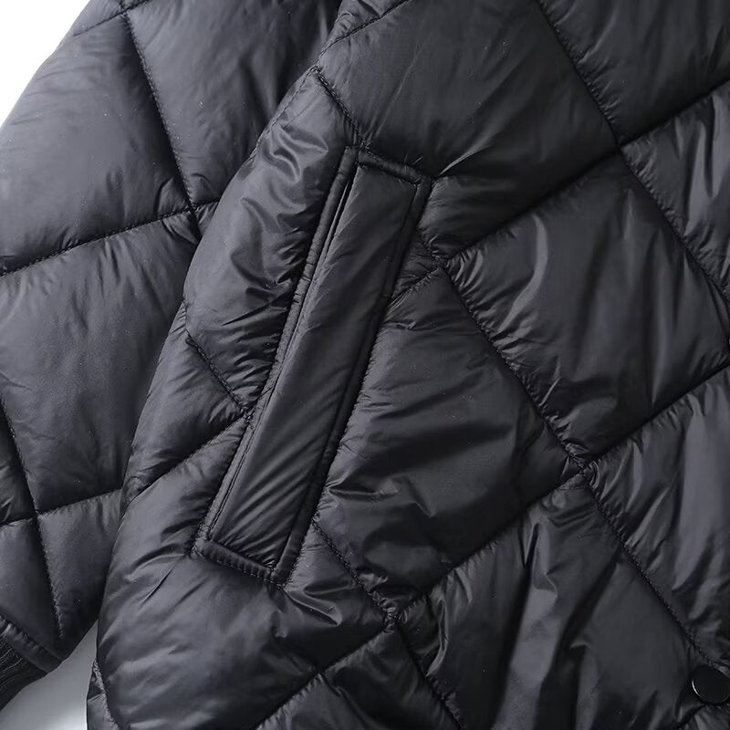 Women's casual warm cotton pilot jacket Coat