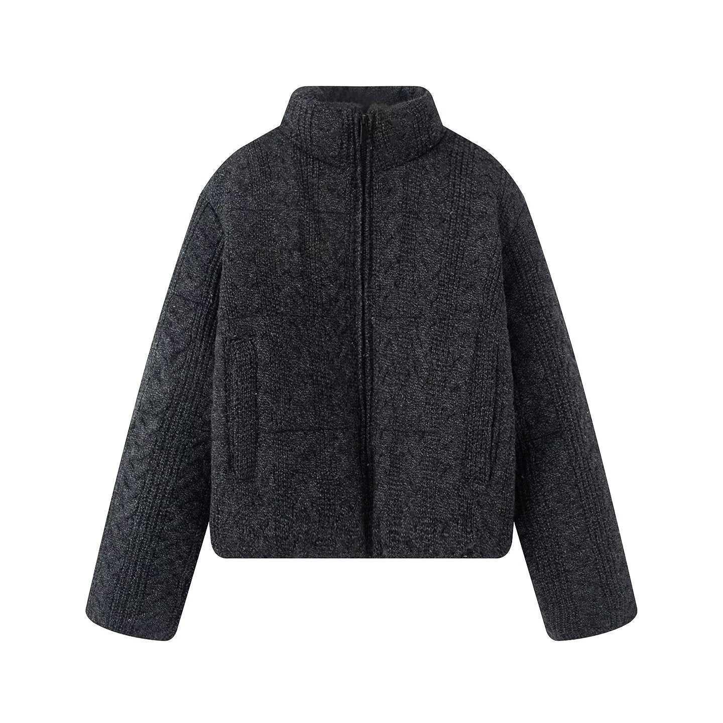 Women's Winter New Thick Warm Knitted Cotton Coat