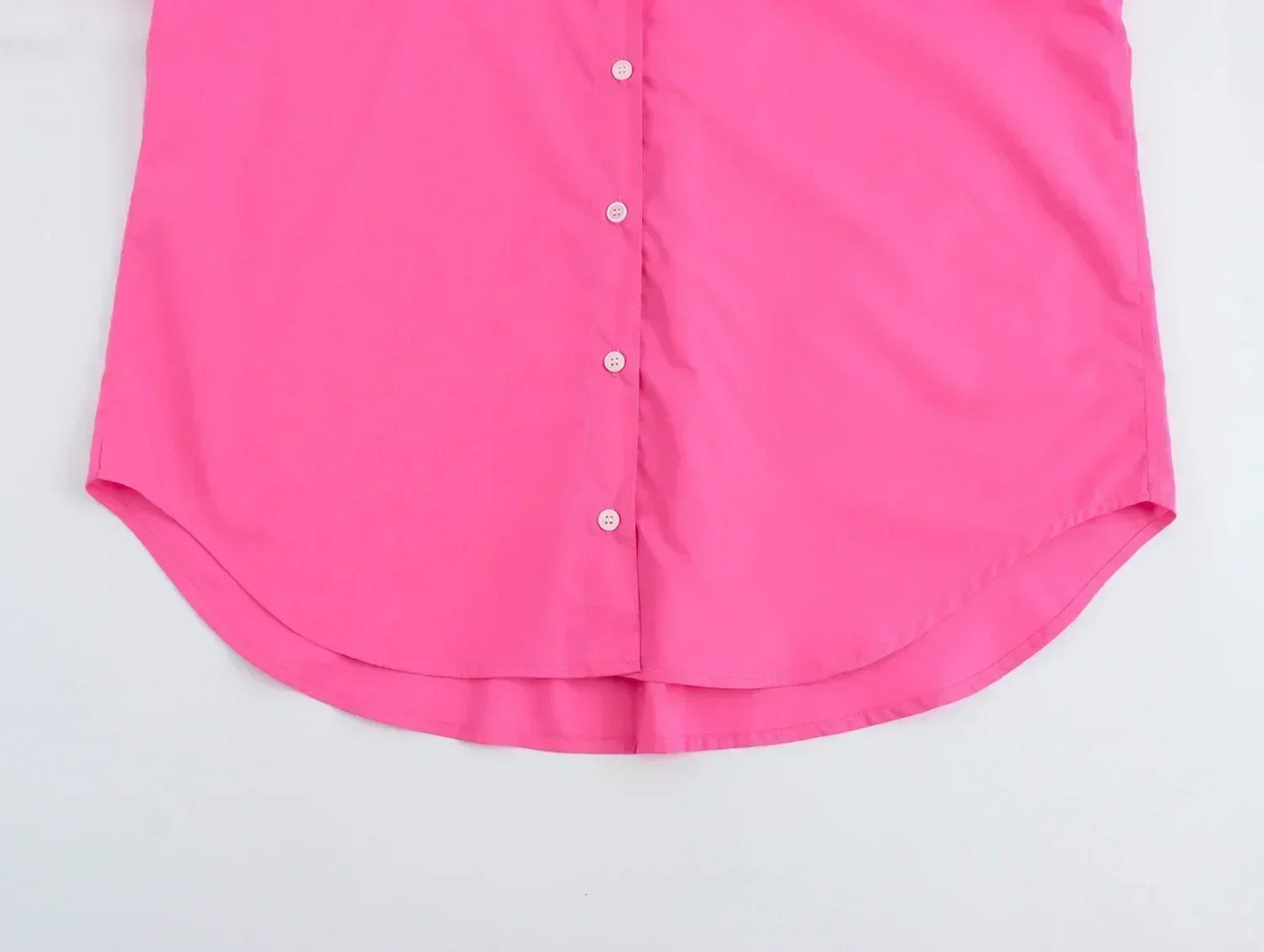 Women's 2026 New Fashion Loose Basic Style Casual Poplin Shirt Retro Long Sleeve Button up Women's Shirt Unique Top
