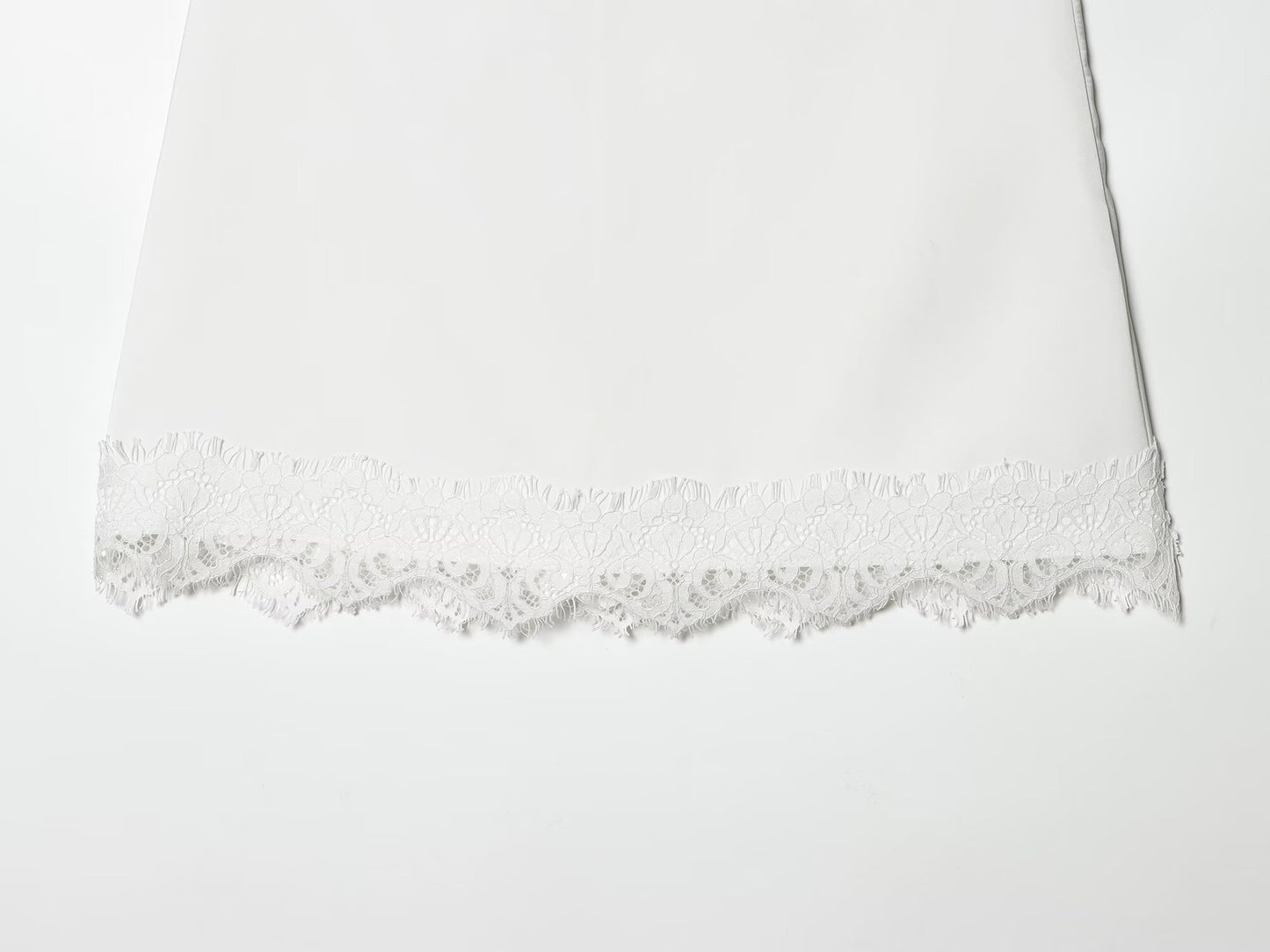 Women's lace hem slim Shorts Skirts